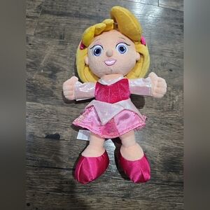 Disneyland Park exclusive Princess Aurora Sleeping Beauty plush doll 12"